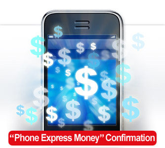 Phone Express Money Confirmation